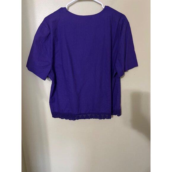 Linen BlendSag Harbor Dress 16 and Cardigan    Embroidered Boho Beach Coastal - Picture 14 of 16